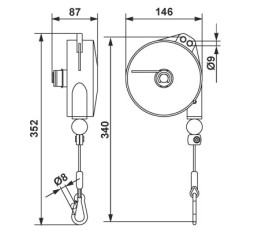 Slika izdelka: BALANSER TECNA 6-8 kg 